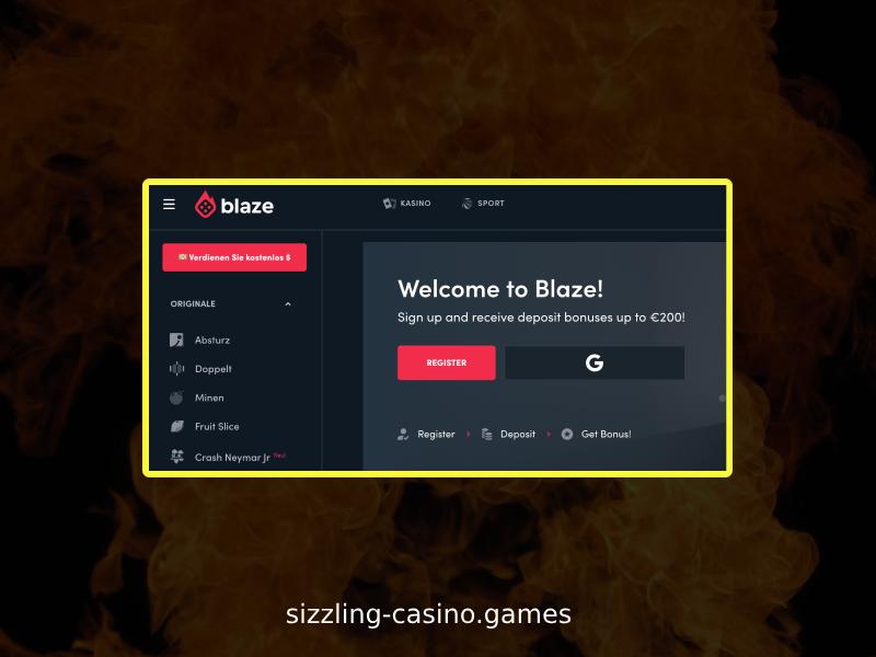 Sizzling Spiele bei Blaze