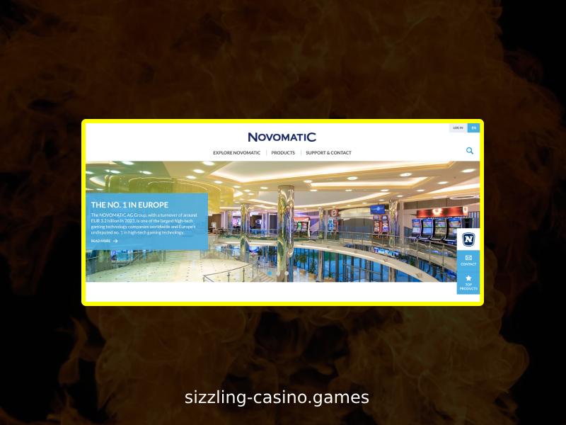 Sizzling Spiele von Novomatic