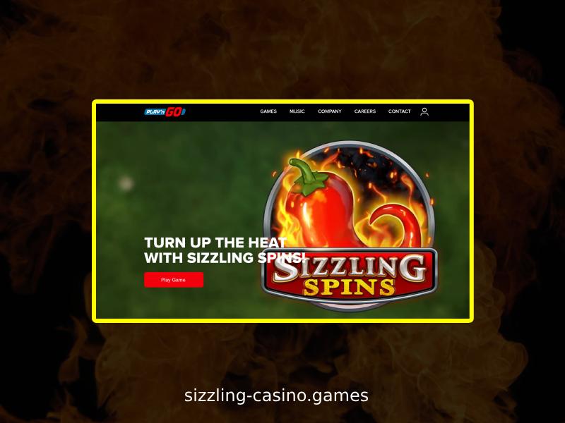 Sizzling Spiele von Play n GO