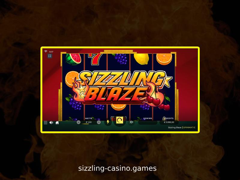 Wie man um echtes Geld in Sizzling Blaze spielt