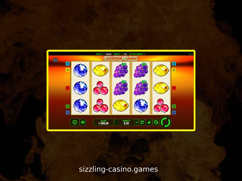 Spielen Sie Sizzling Gems im Online-Casino