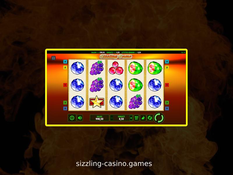 Demo-Version von Sizzling Gems