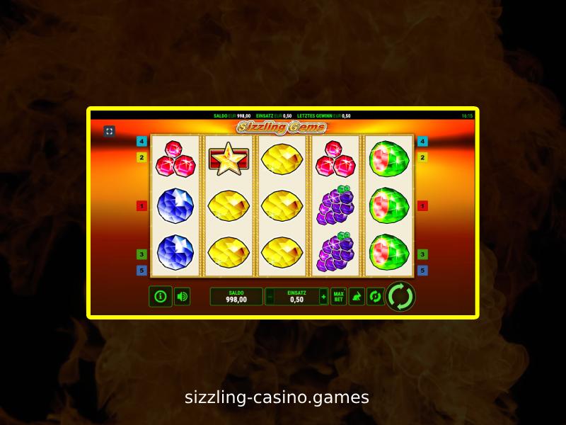 Wie man um echtes Geld in Sizzling Gems spielt