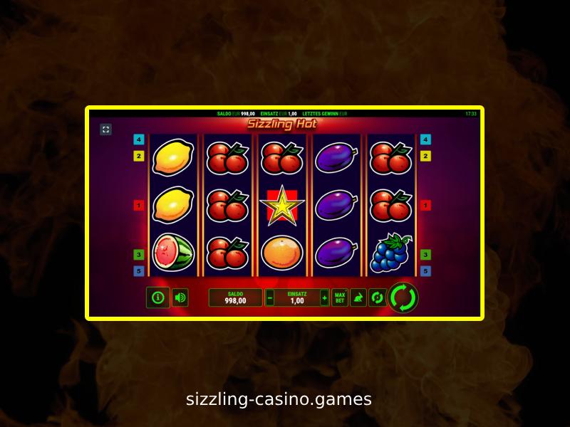 Wie man Sizzling Hot spielt