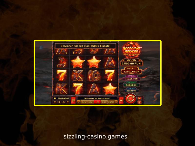 Spielen Sie Sizzling Moon im Online-Casino