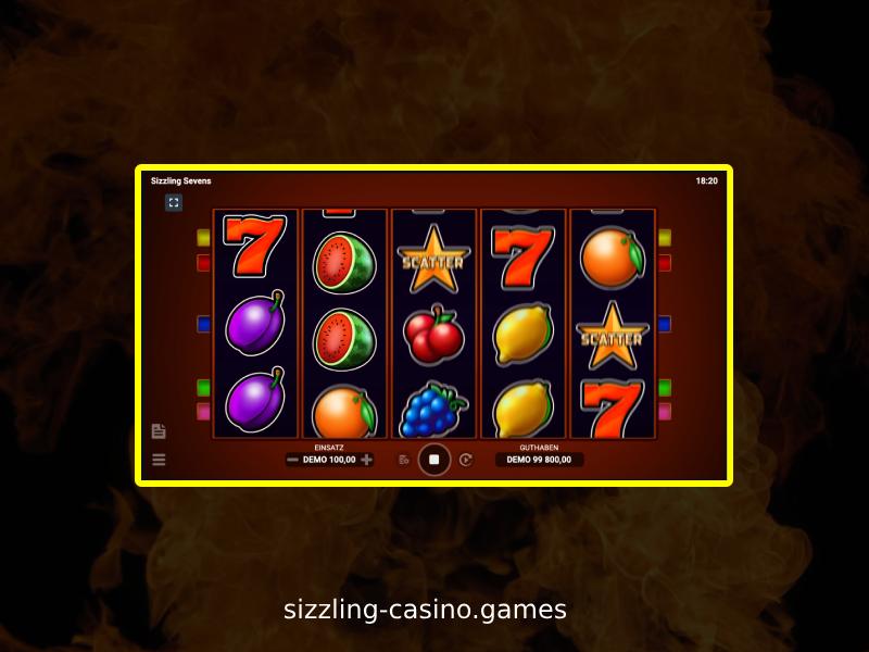 Spielen Sie Sizzling Seven im Online-Casino