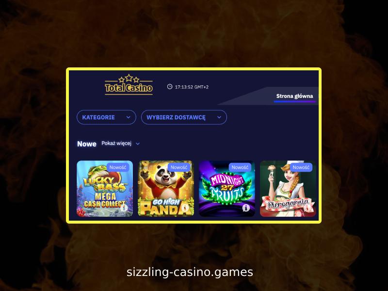 Wie man mit Sizzling-Spielen in Total Casino beginnt