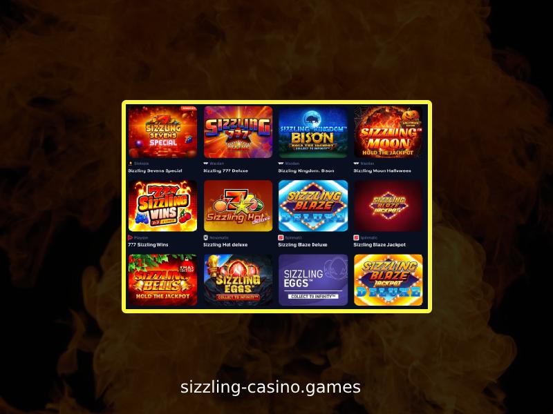 Sizzling Slots: Heiße Spiele im Online Casino