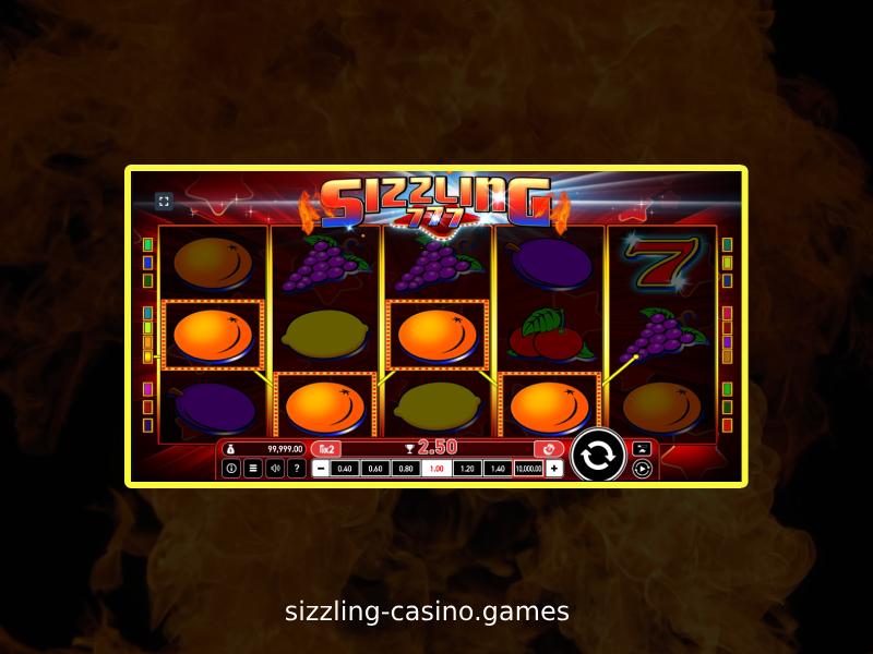 Grundlagen des Spielens von Sizzling Slots